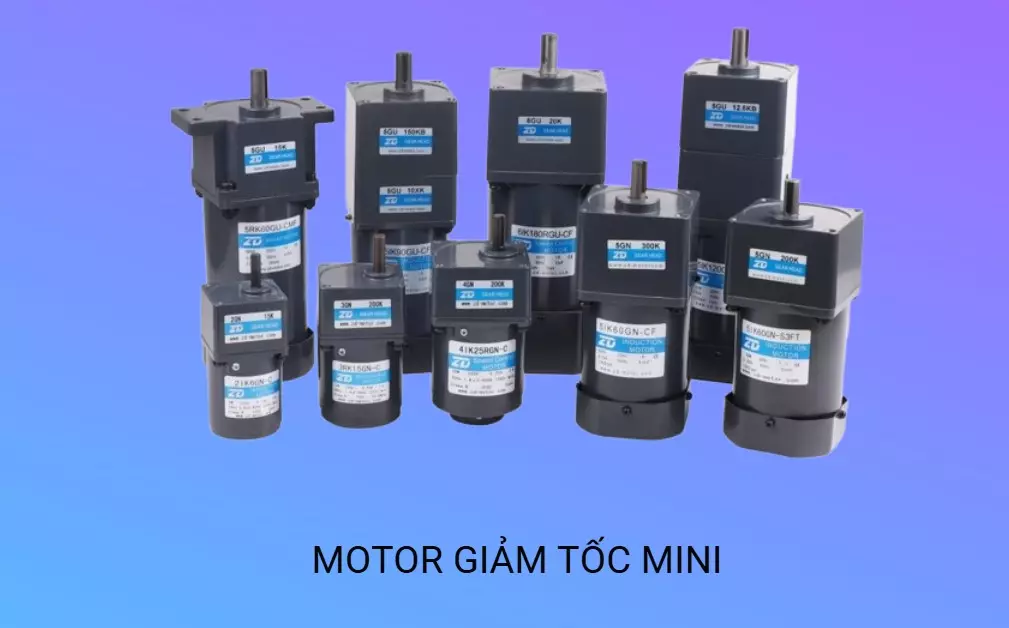 ĐỘNG CƠ GIẢM TỐC MINI ZD MOTOR